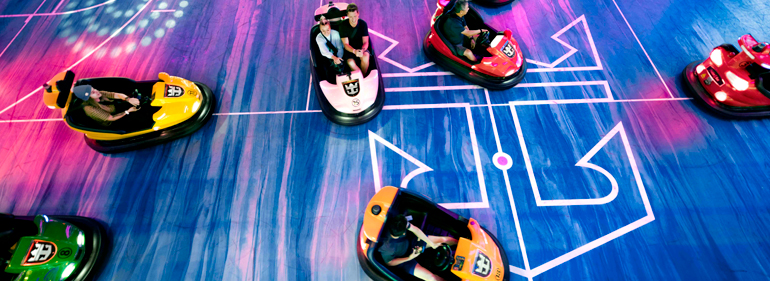 Royal Caribbean International Odyssey of the Seas Bumper Cars at Sea Plex.jpg